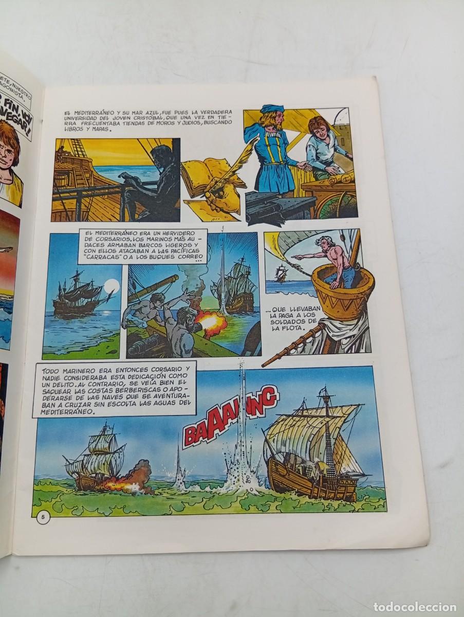 C&oacute;mics: CRISTOBAL COLON. NAVEGANTE Y DECUBRIDOR. 1984. PAGS : 39. - Foto 4