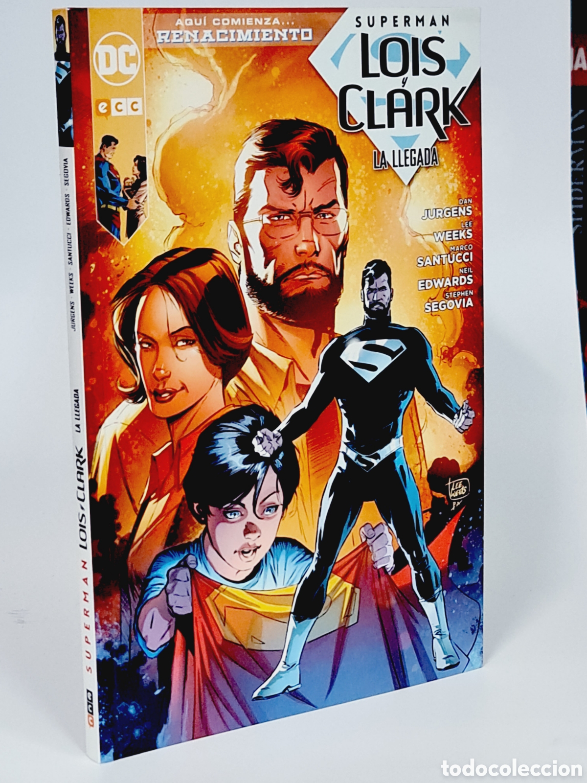 C&oacute;mics: C&Oacute;MIC DE KIOSCO SUPERMAN LOIS Y CLARK LA LLEGADA RENACIMIENTO DC ECC - Foto 1