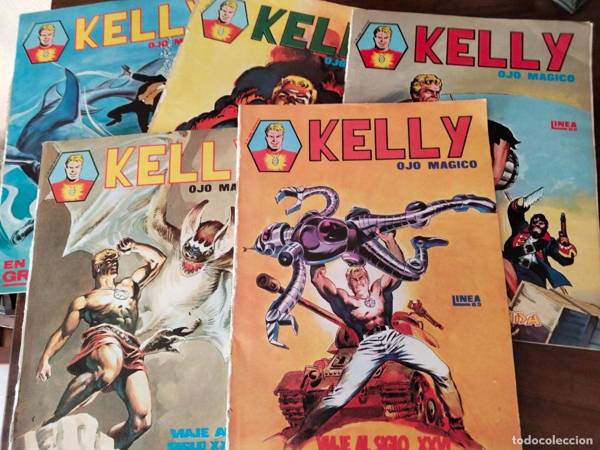 C&oacute;mics: 5 ejemplares de Kelly. L&iacute;nea 83. - Foto 1