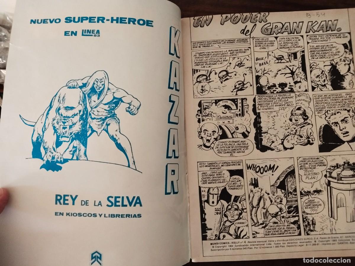 C&oacute;mics: 5 ejemplares de Kelly. L&iacute;nea 83. - Foto 3