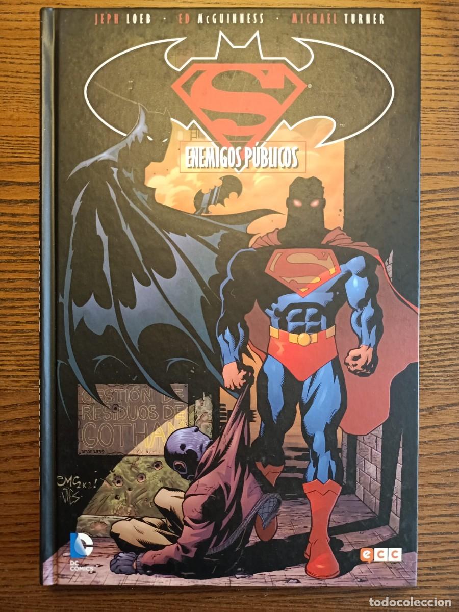 C&oacute;mics: SUPERMAN / BATMAN. ENEMIGOS PUBLICOS. Jeph Loeb, Ed McGuinness, Michael Turner. ECC COMICS - Foto 1