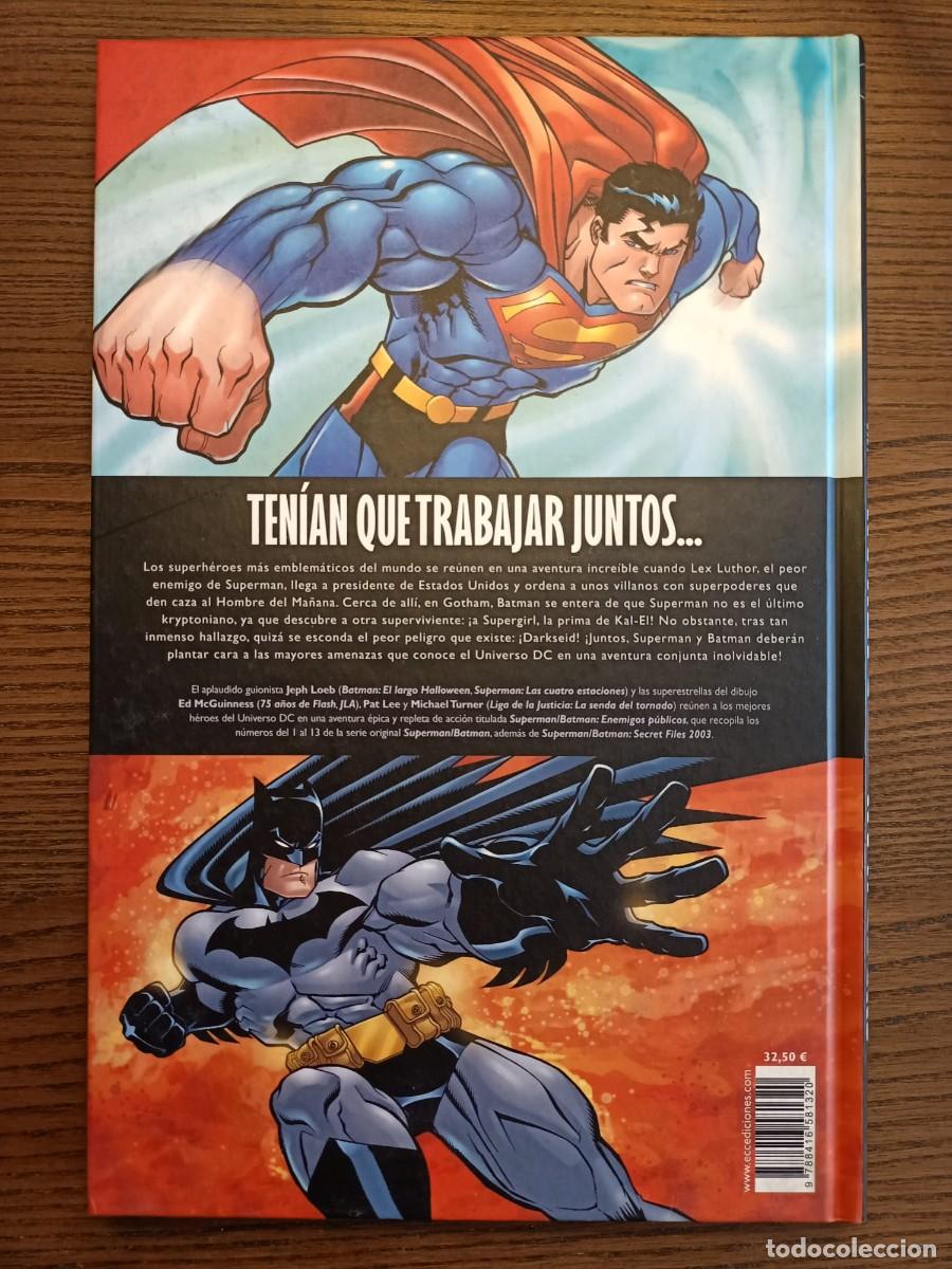 C&oacute;mics: SUPERMAN / BATMAN. ENEMIGOS PUBLICOS. Jeph Loeb, Ed McGuinness, Michael Turner. ECC COMICS - Foto 2