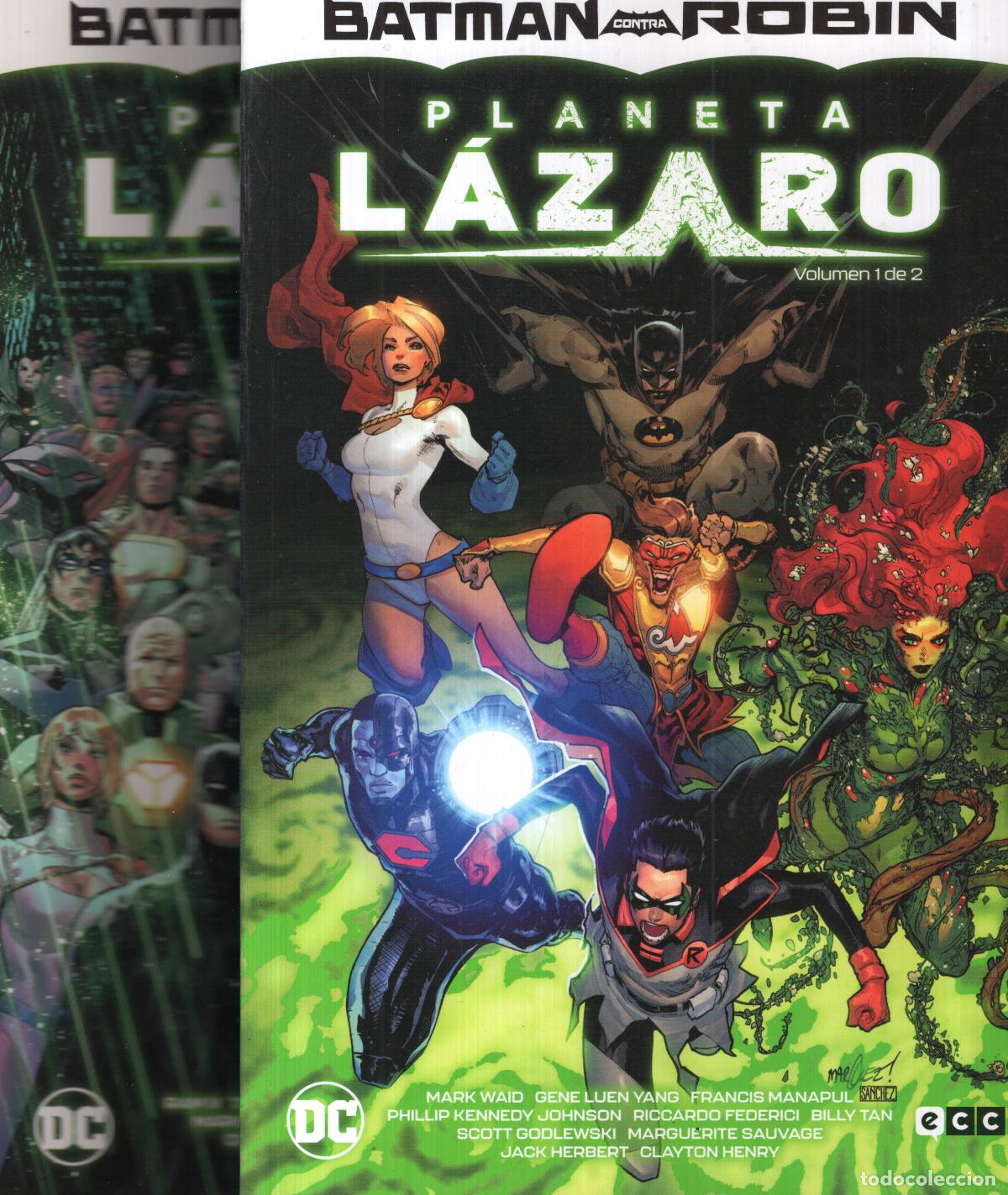 C&oacute;mics: BATMAN CONTRA ROBIN PLANETA LAZARO COMPLETA 2 TOMOS - ECC - ESTADO EXCELENTE - Foto 1