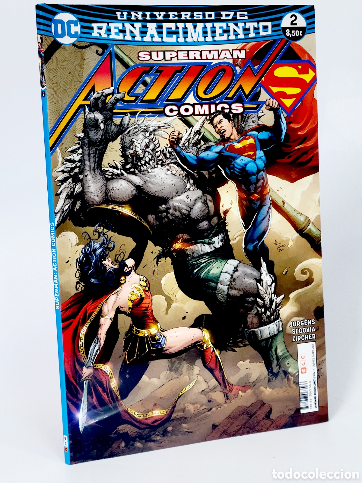 C&oacute;mics: C&Oacute;MIC DE KIOSCO SUPERMAN ACTION C&Oacute;MICS UNIVERSO DC RENACIMIENTO 2 ECC - Foto 1