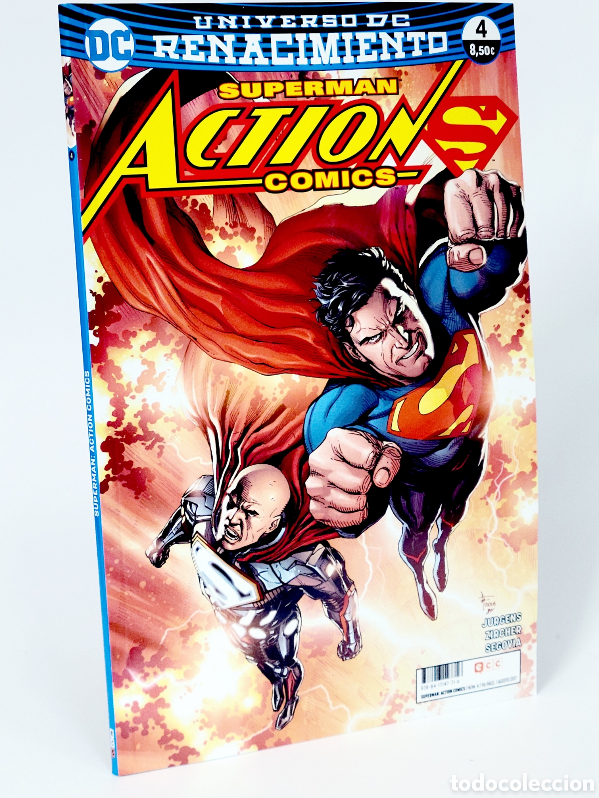 C&oacute;mics: C&Oacute;MIC DE KIOSCO SUPERMAN ACTION C&Oacute;MICS UNIVERSO DC RENACIMIENTO 4 ECC - Foto 1