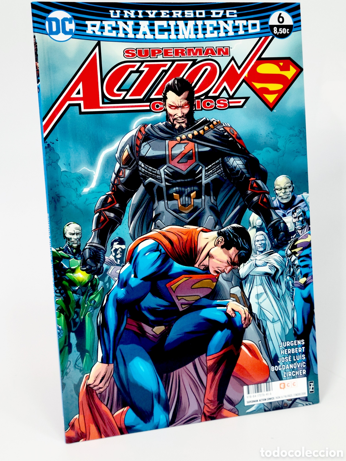 C&oacute;mics: C&Oacute;MIC DE KIOSCO SUPERMAN ACTION C&Oacute;MICS UNIVERSO DC RENACIMIENTO 6 ECC - Foto 1