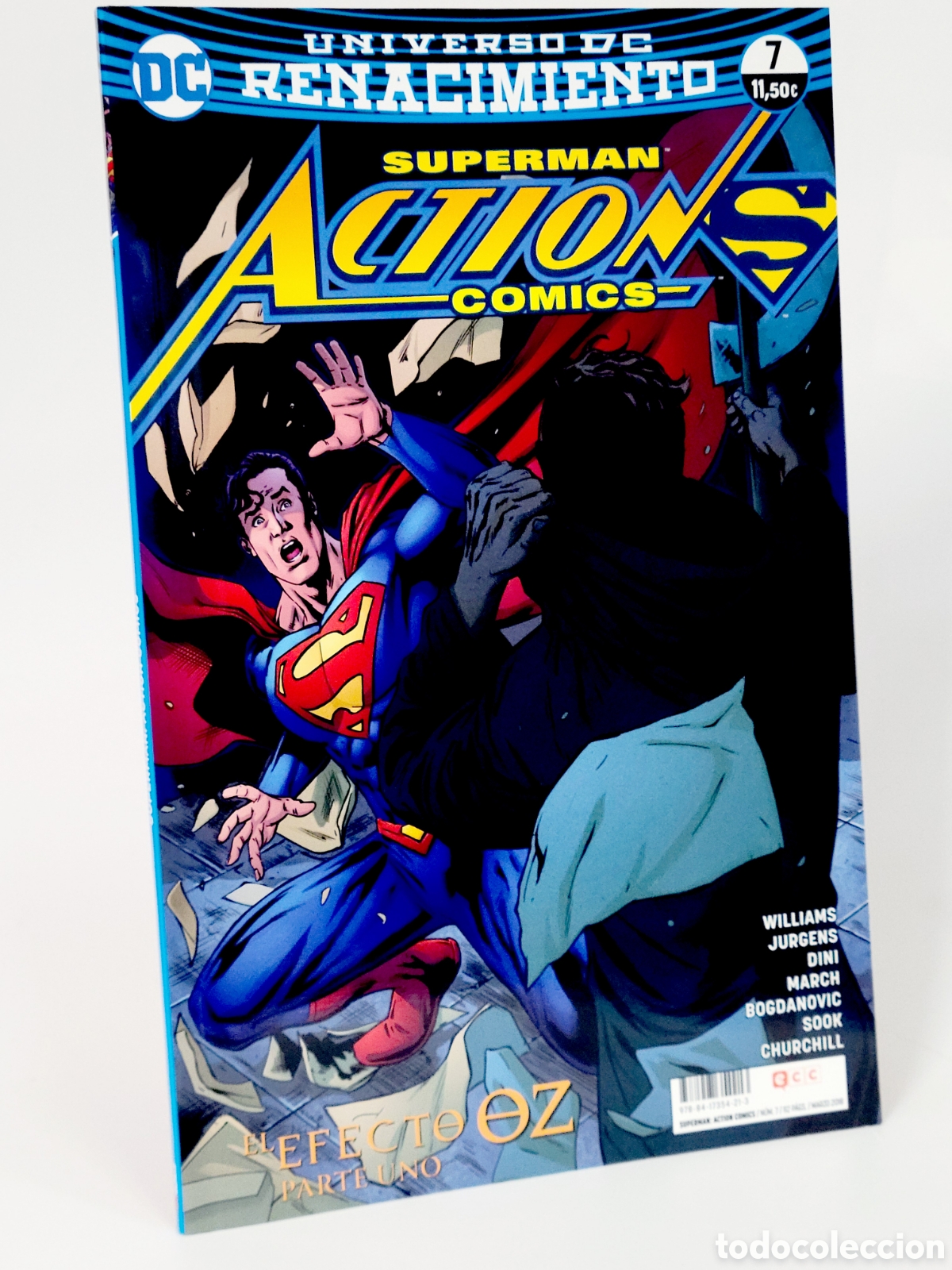C&oacute;mics: C&Oacute;MIC DE KIOSCO SUPERMAN ACTION C&Oacute;MICS RENACIMIENTO 7 UNIVERSO DC ECC - Foto 1