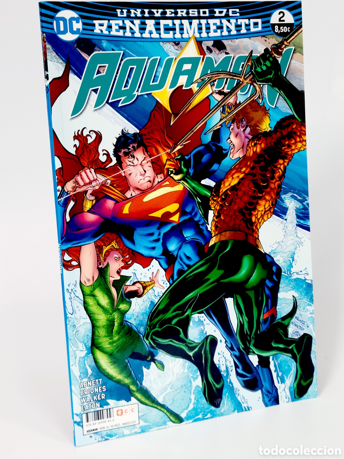C&oacute;mics: C&Oacute;MIC DE KIOSCO AQUAMAN RENACIMIENTO 2 UNIVERSO DC ECC - Foto 1