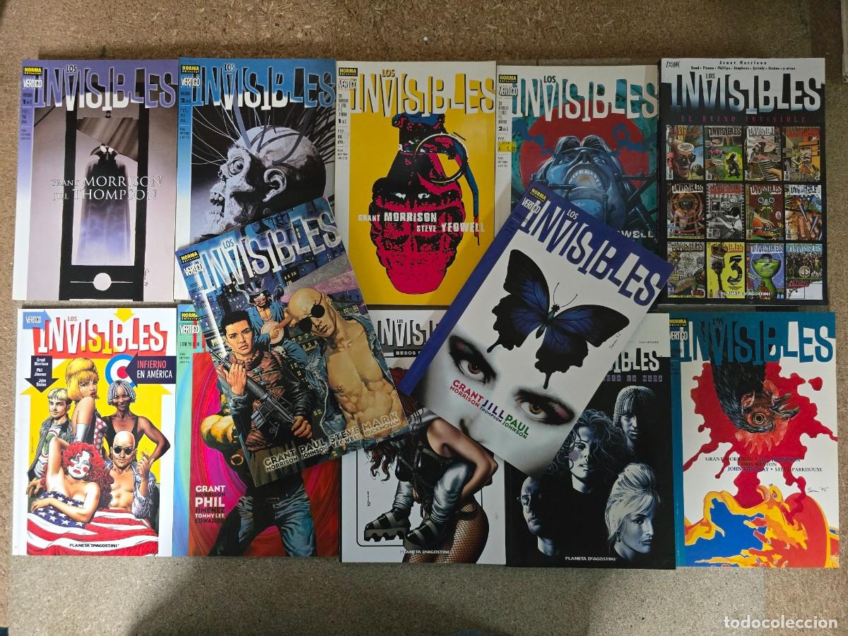 C&oacute;mics: DC Vertigo Los Invisibles.Completa 12 Tomos.Norma/Planeta - Foto 1