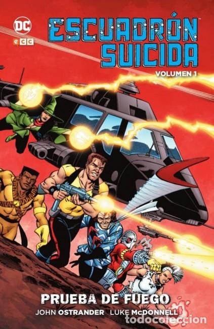 C&oacute;mics: ESCUADRON SUICIDA VOL. 1 PRUEBA DE FUEGO - ECC - CARTONE - IMPECABLE - MTFA - Foto 1