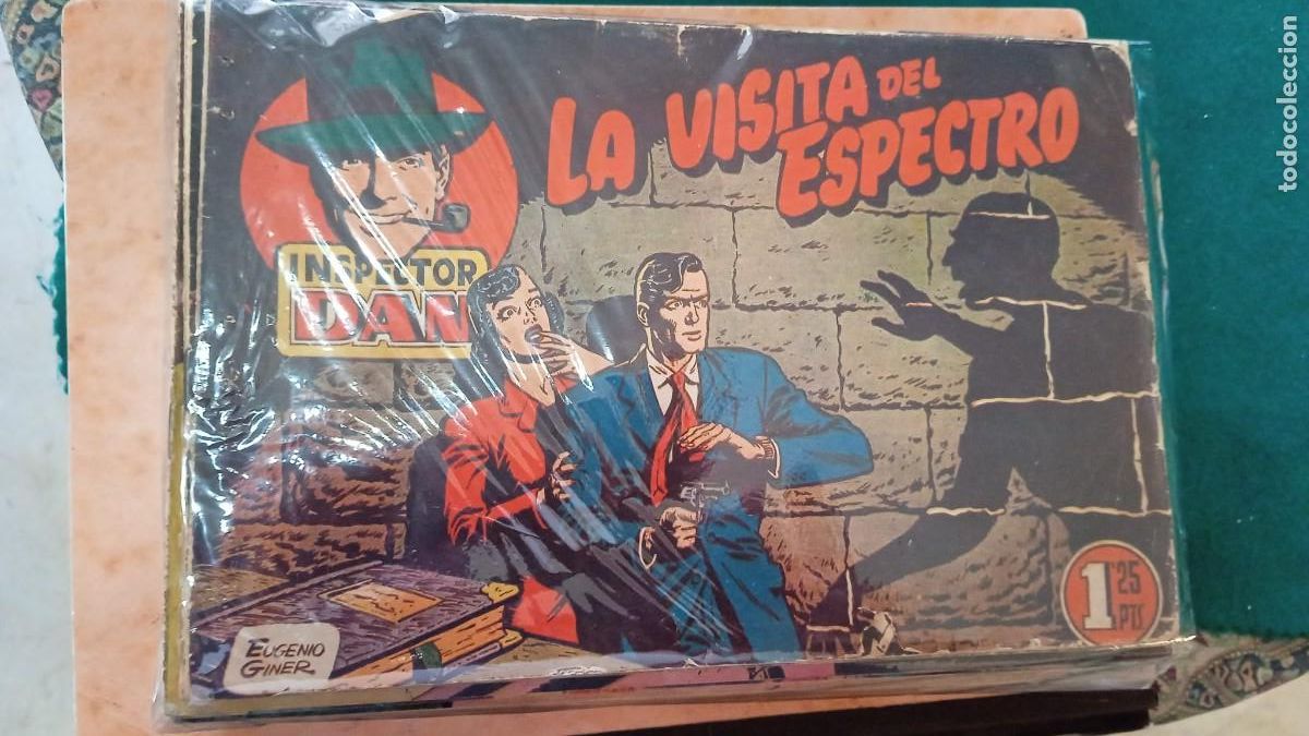 C&oacute;mics: Lote de Inspector Dan 69 ejemplares Bolsa JJ - Foto 1