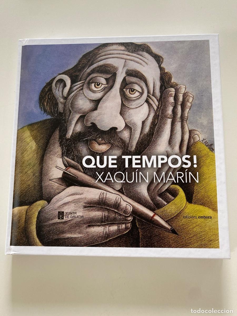 C&oacute;mics: Que tempos. Xaquin Marin. Embora 2021. Primera edicion - Foto 1