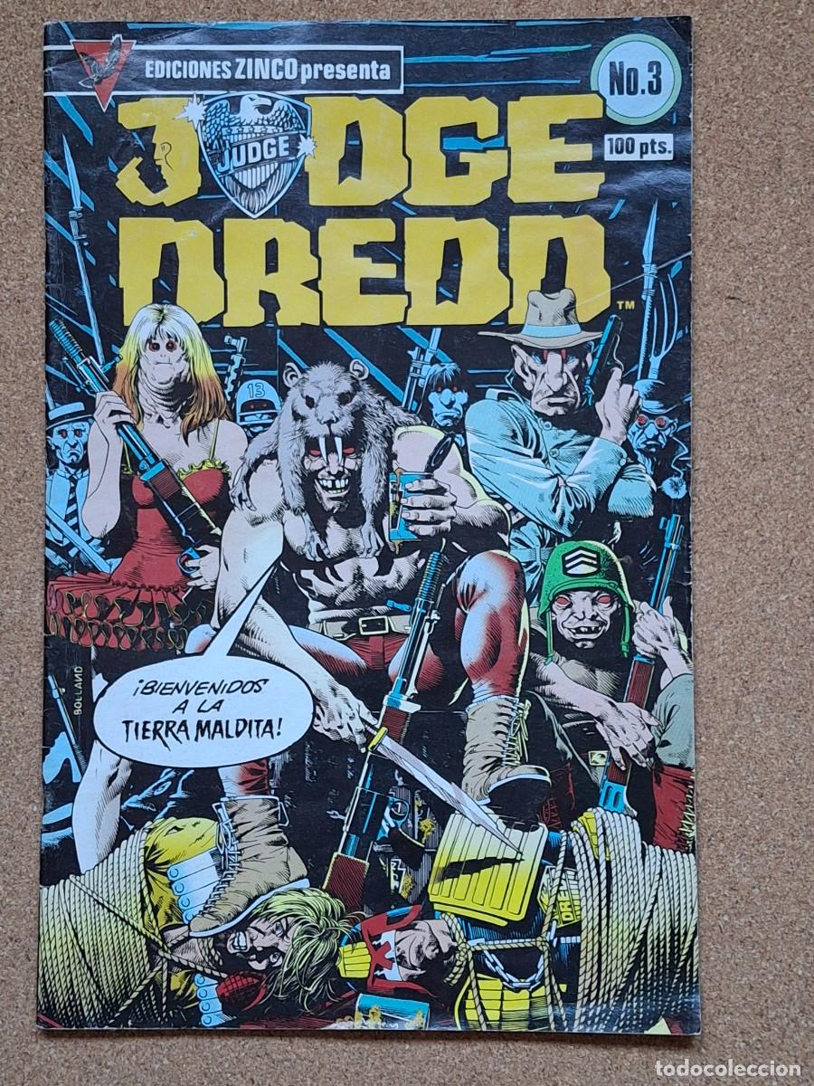 C&oacute;mics: JUDGE DREDD N&ordm; 3 - EDICIONES ZINCO - Foto 1