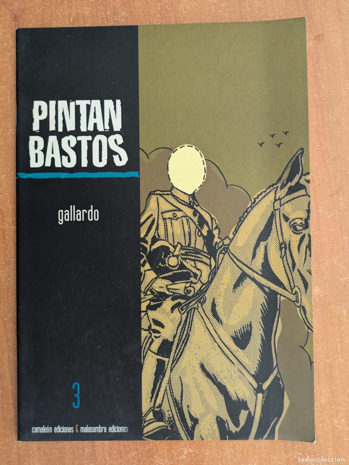 C&oacute;mics: Pintan bastos. Gallardo. Camale&oacute;n Ediciones. 1991-1993 - Foto 1