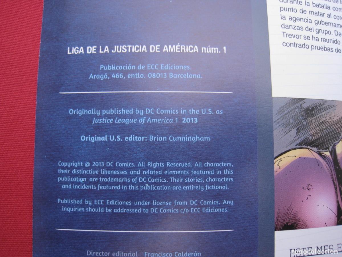 C&oacute;mics: LIGA DE LA JUSTICIA DE AMERICA - N&ordm; 1 - ECC. - Foto 6