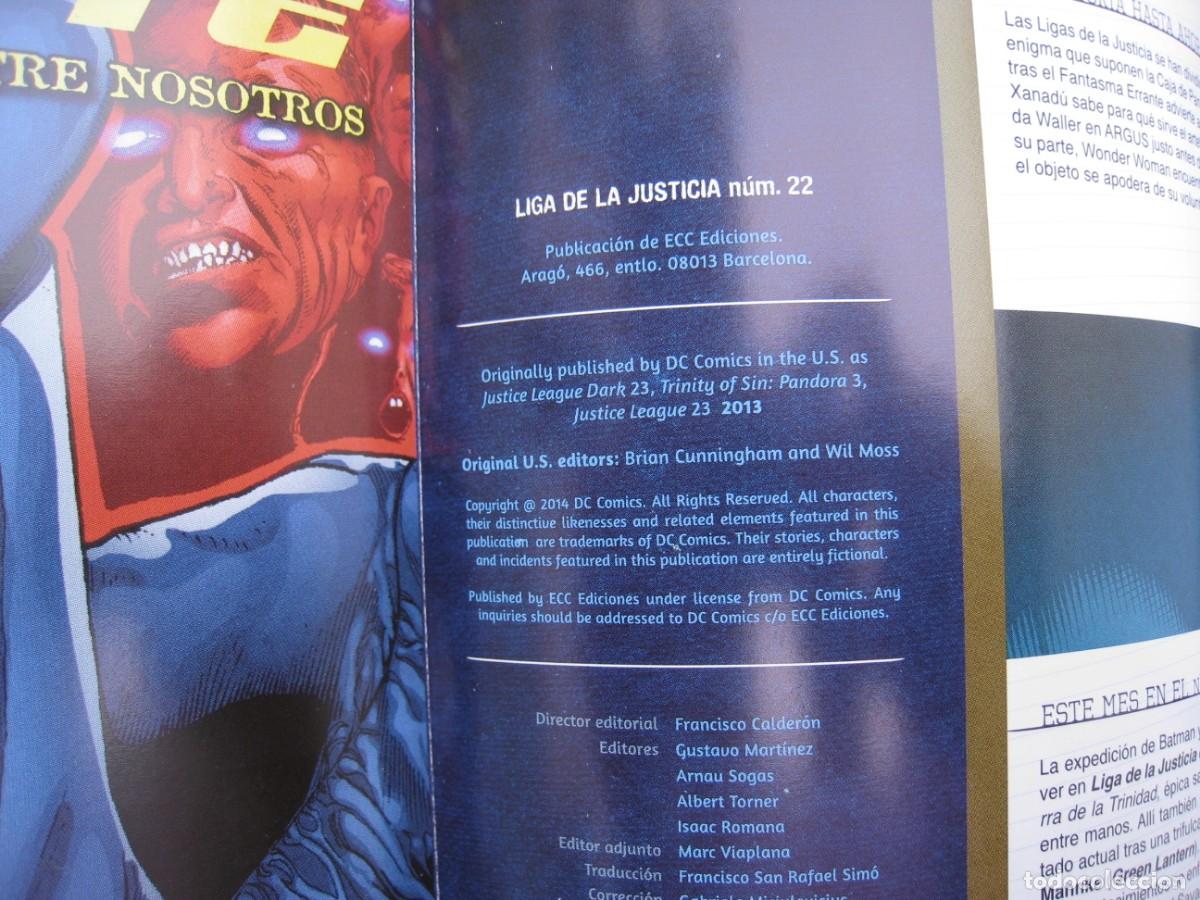 C&oacute;mics: LIGA DE LA JUSTICIA - GUERRA DE LA TRINIDAD - N&ordm; 22 - ECC. - Foto 7