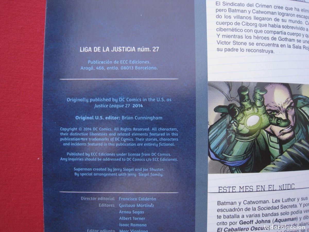 C&oacute;mics: LIGA DE LA JUSTICIA - MALDAD ETERNA - N&ordm; 27 - ECC. - Foto 6