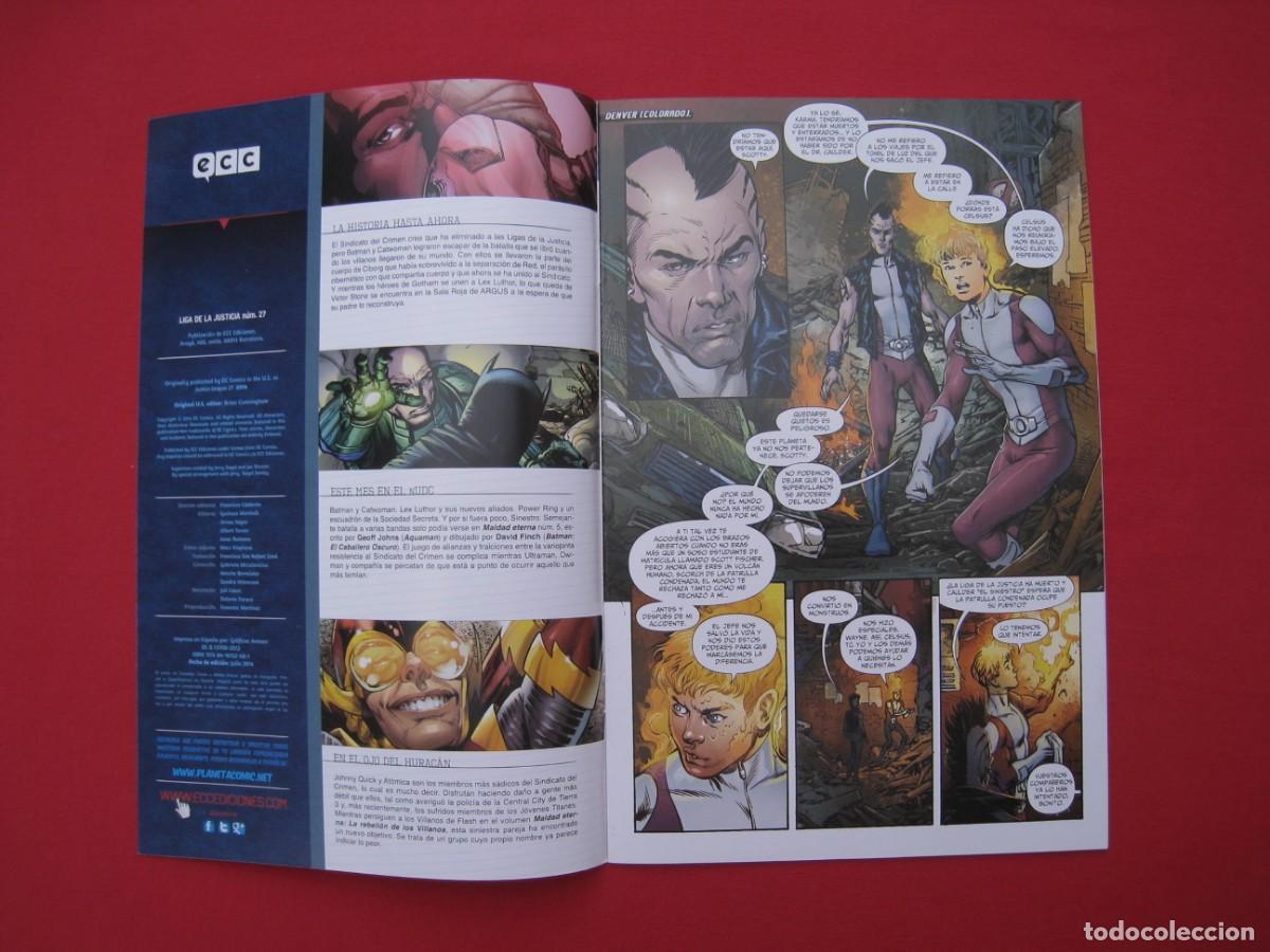 C&oacute;mics: LIGA DE LA JUSTICIA - MALDAD ETERNA - N&ordm; 27 - ECC. - Foto 7