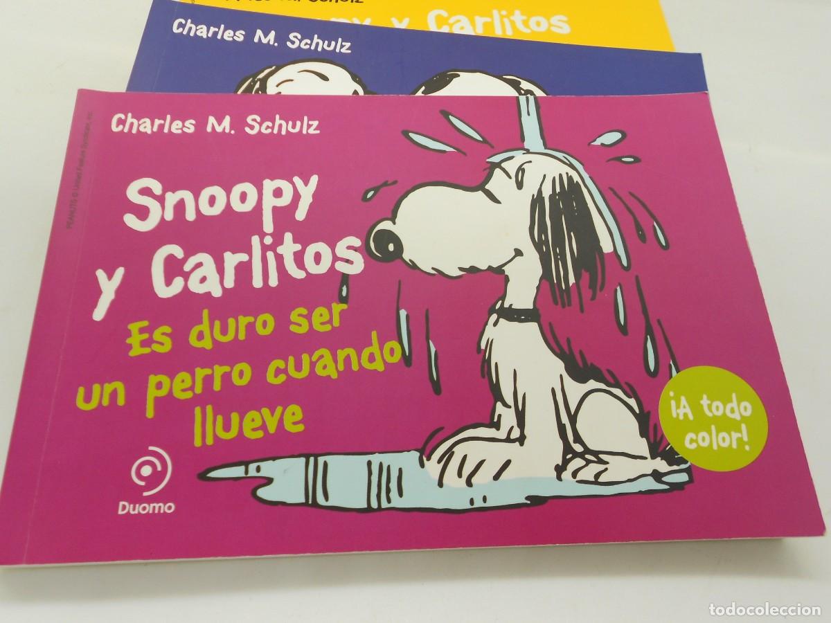 C&oacute;mics: lote de 5 libritos de tiras de snopy y carlitos duomo del 1 al 5 - Foto 3