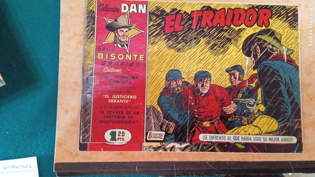 C&oacute;mics: Bisonte grafico 8, el traidor, en buen estado Bolsa JJ - Foto 1