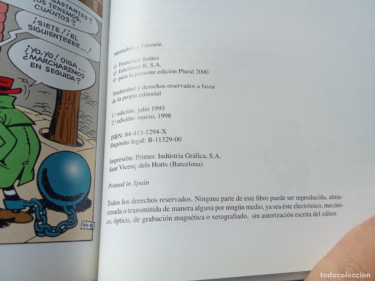 C&oacute;mics: MORTADELO Y FILEMON / LOS MERCENARIOS / CJA330 / PLURAL - Foto 9