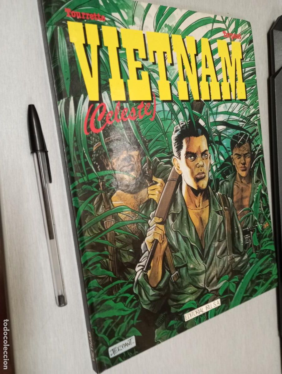 C&oacute;mics: VIETNAM (CELESTE) / TOURRETE - TERPANT / EDITORIAL IRU 1990 - Foto 1