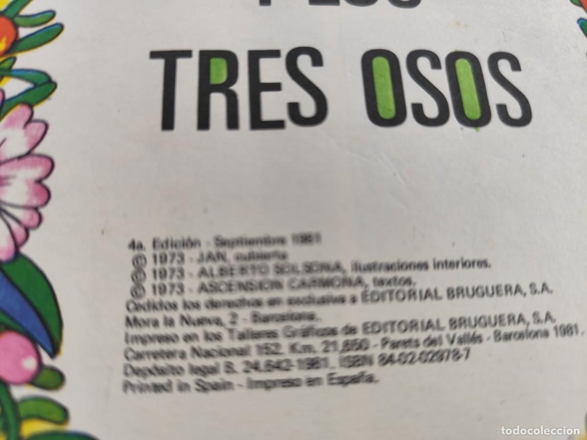C&oacute;mics: CABELLOS DE ORO Y LOS TRES OSOS / CJA389 / BRUGERA - Foto 5