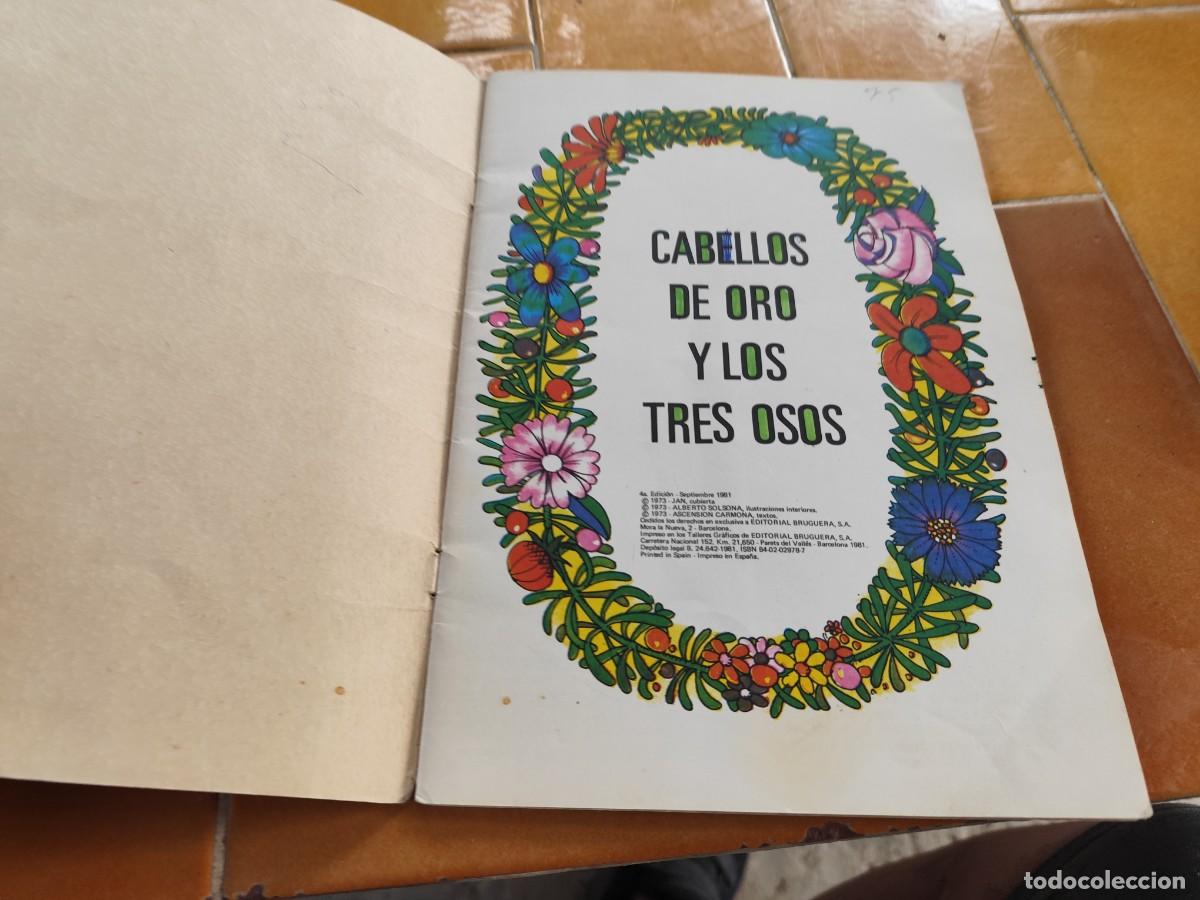 C&oacute;mics: CABELLOS DE ORO Y LOS TRES OSOS / CJA389 / BRUGERA - Foto 6