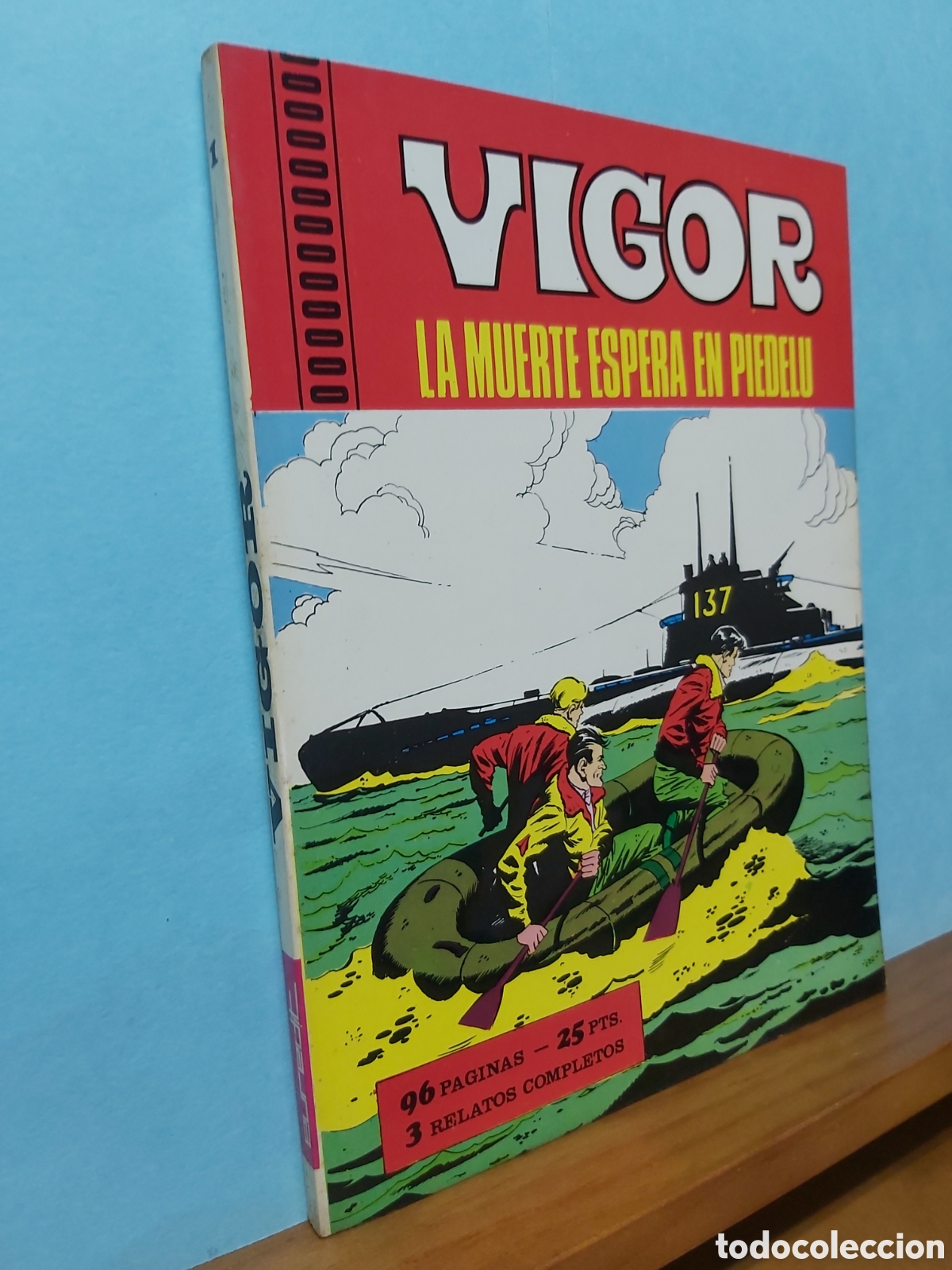 C&oacute;mics: * VIGOR * COLECCION COMPLETA 6 N&Uacute;MEROS * EDITORIAL EUREDIT 1970 * - Foto 3