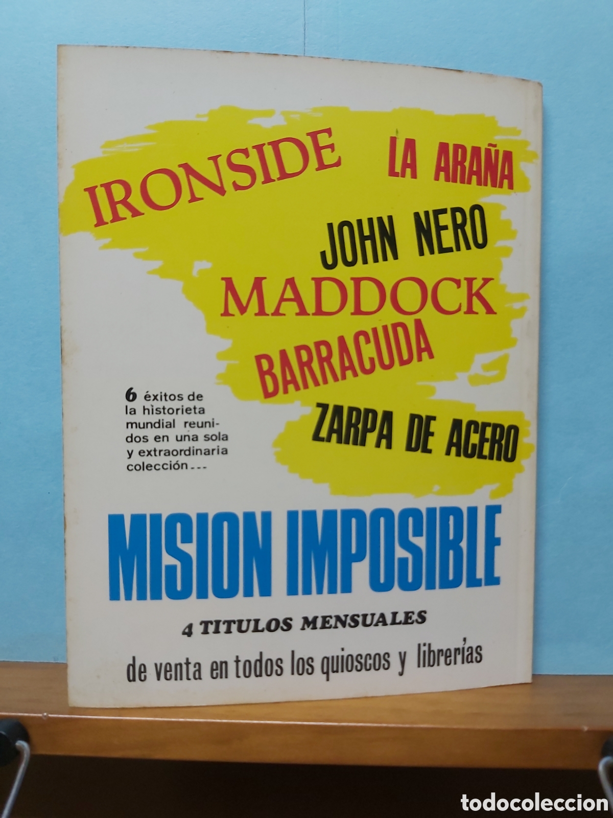 C&oacute;mics: * VIGOR * COLECCION COMPLETA 6 N&Uacute;MEROS * EDITORIAL EUREDIT 1970 * - Foto 6