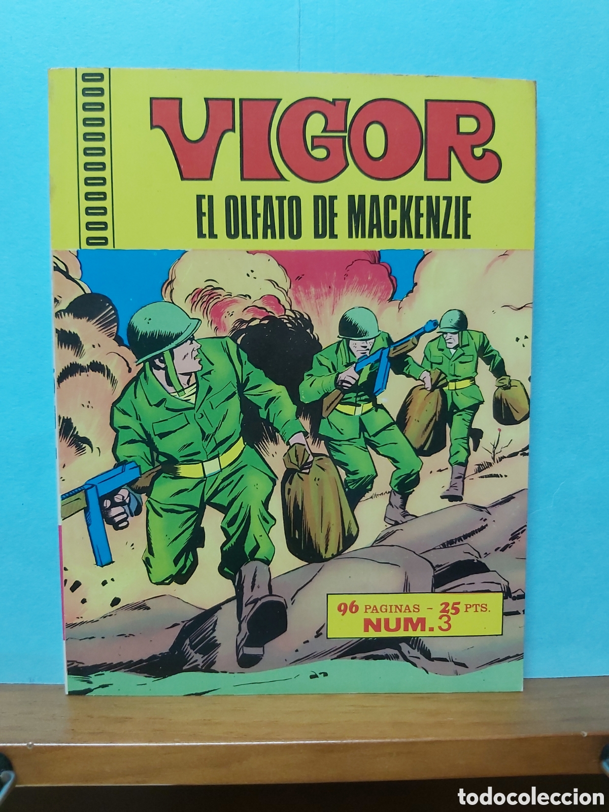 C&oacute;mics: * VIGOR * COLECCION COMPLETA 6 N&Uacute;MEROS * EDITORIAL EUREDIT 1970 * - Foto 8