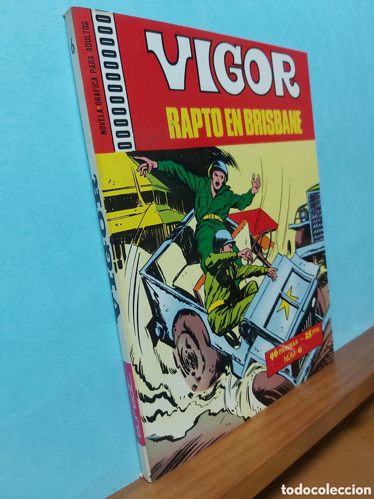 C&oacute;mics: * VIGOR * COLECCION COMPLETA 6 N&Uacute;MEROS * EDITORIAL EUREDIT 1970 * - Foto 12