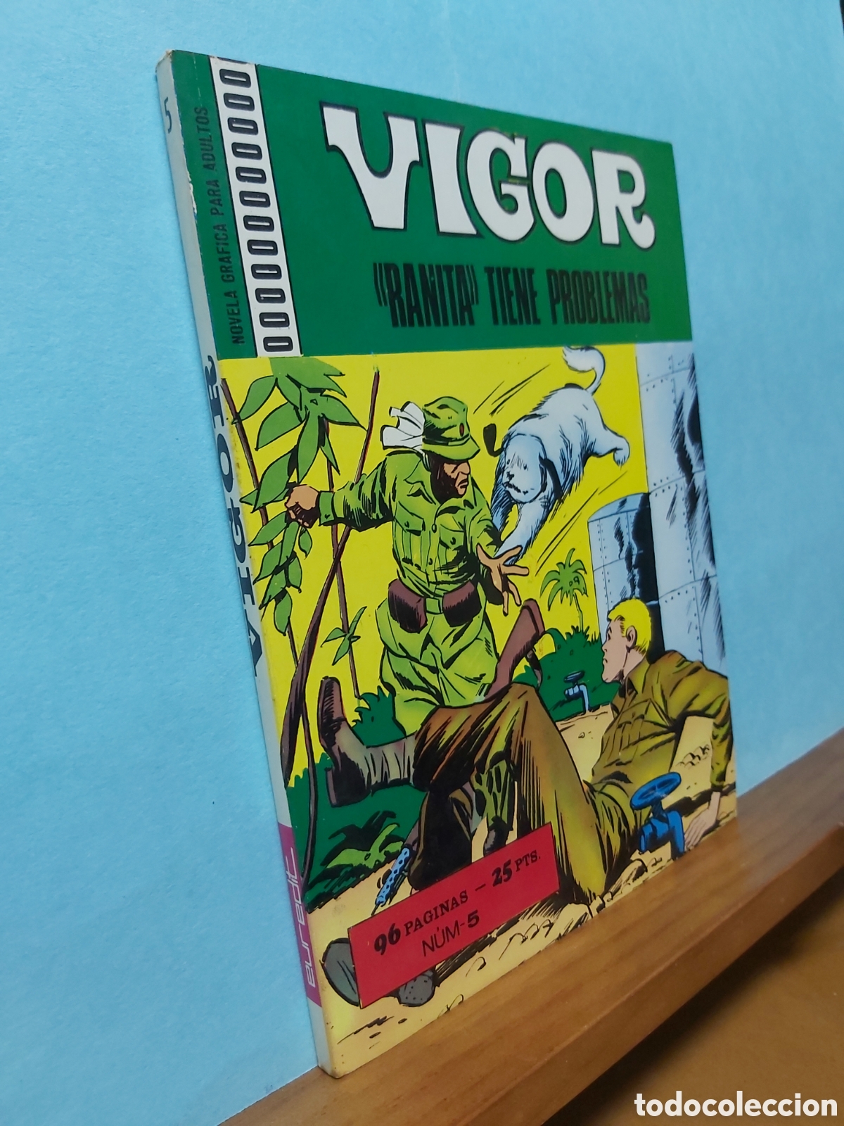 C&oacute;mics: * VIGOR * COLECCION COMPLETA 6 N&Uacute;MEROS * EDITORIAL EUREDIT 1970 * - Foto 13