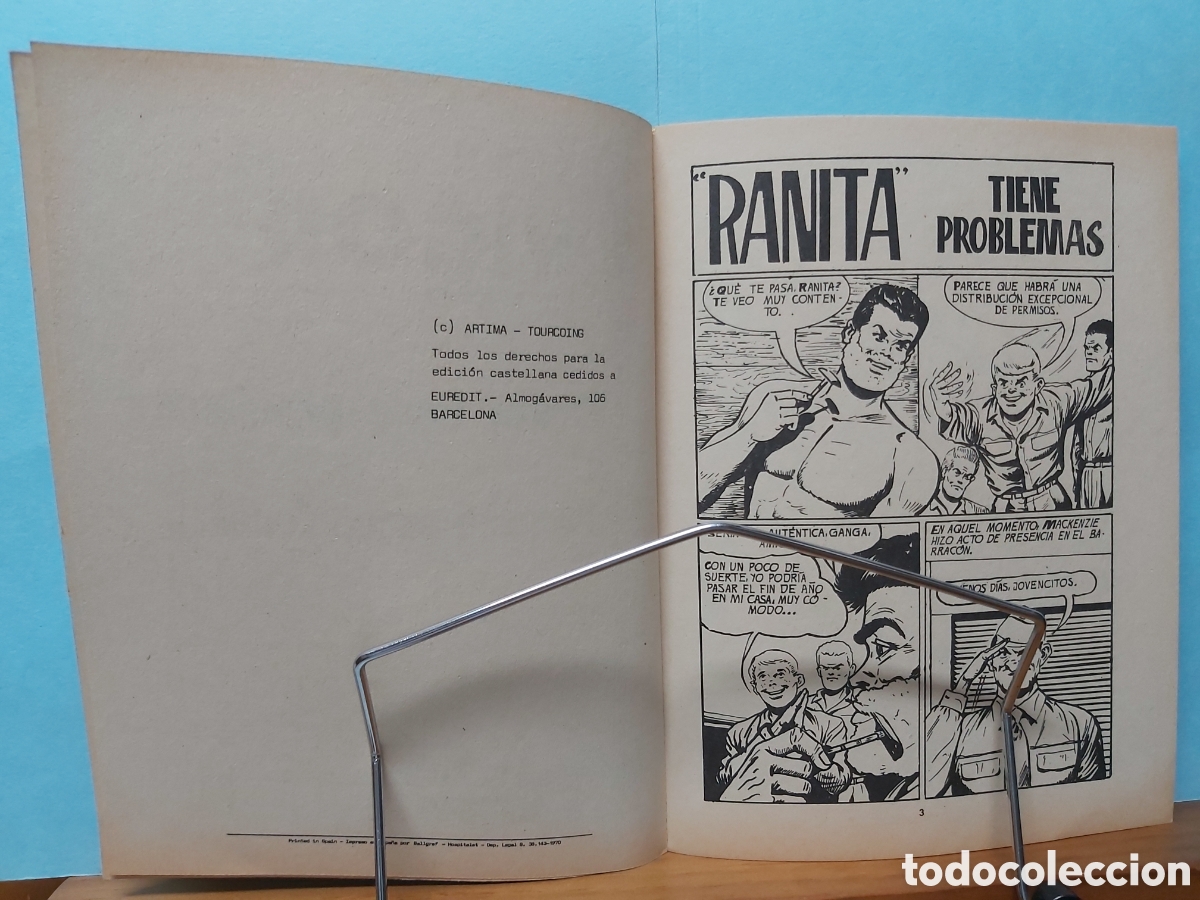 C&oacute;mics: * VIGOR * COLECCION COMPLETA 6 N&Uacute;MEROS * EDITORIAL EUREDIT 1970 * - Foto 15