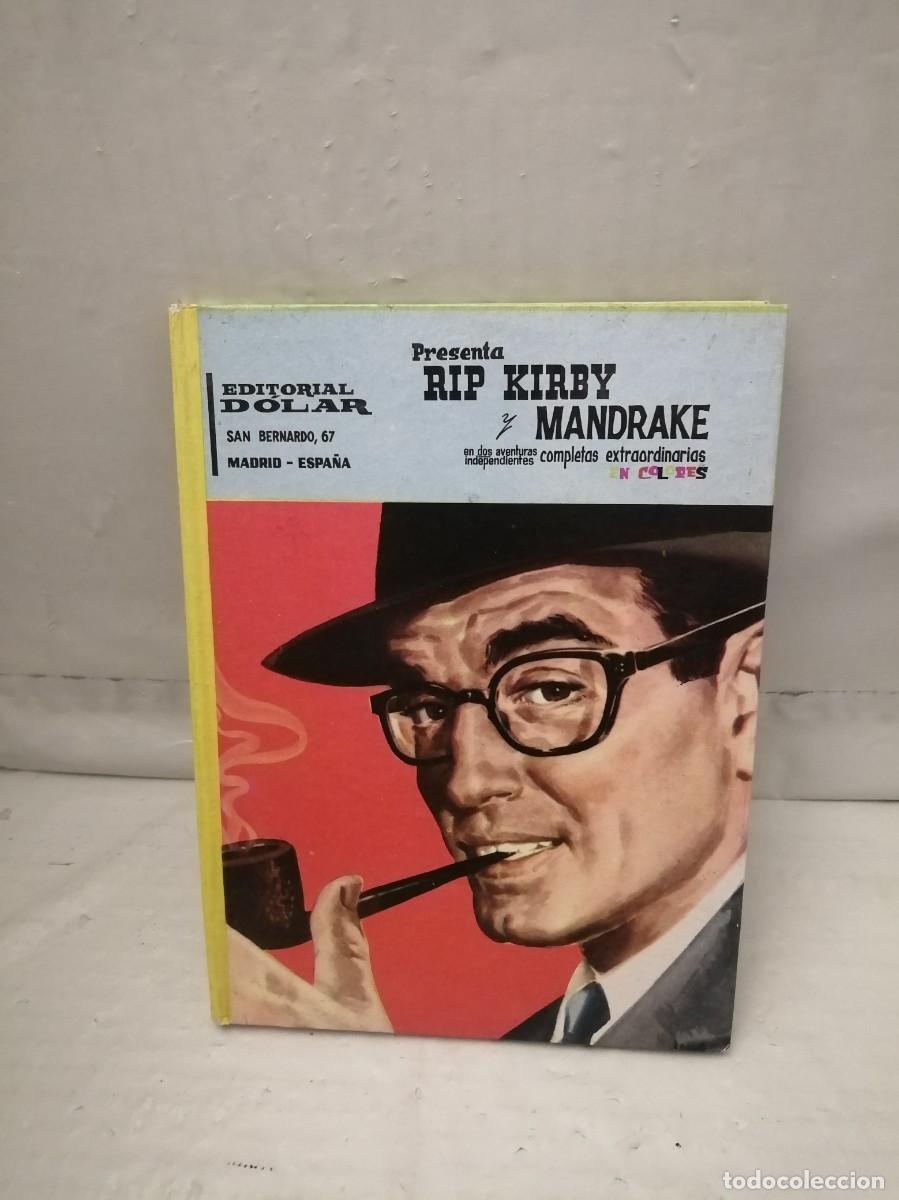 Comics: Rip Kirby y Mandrake: Deuda saldada / Mandrake el Mago (Primera edici&oacute;n, tapa dura)