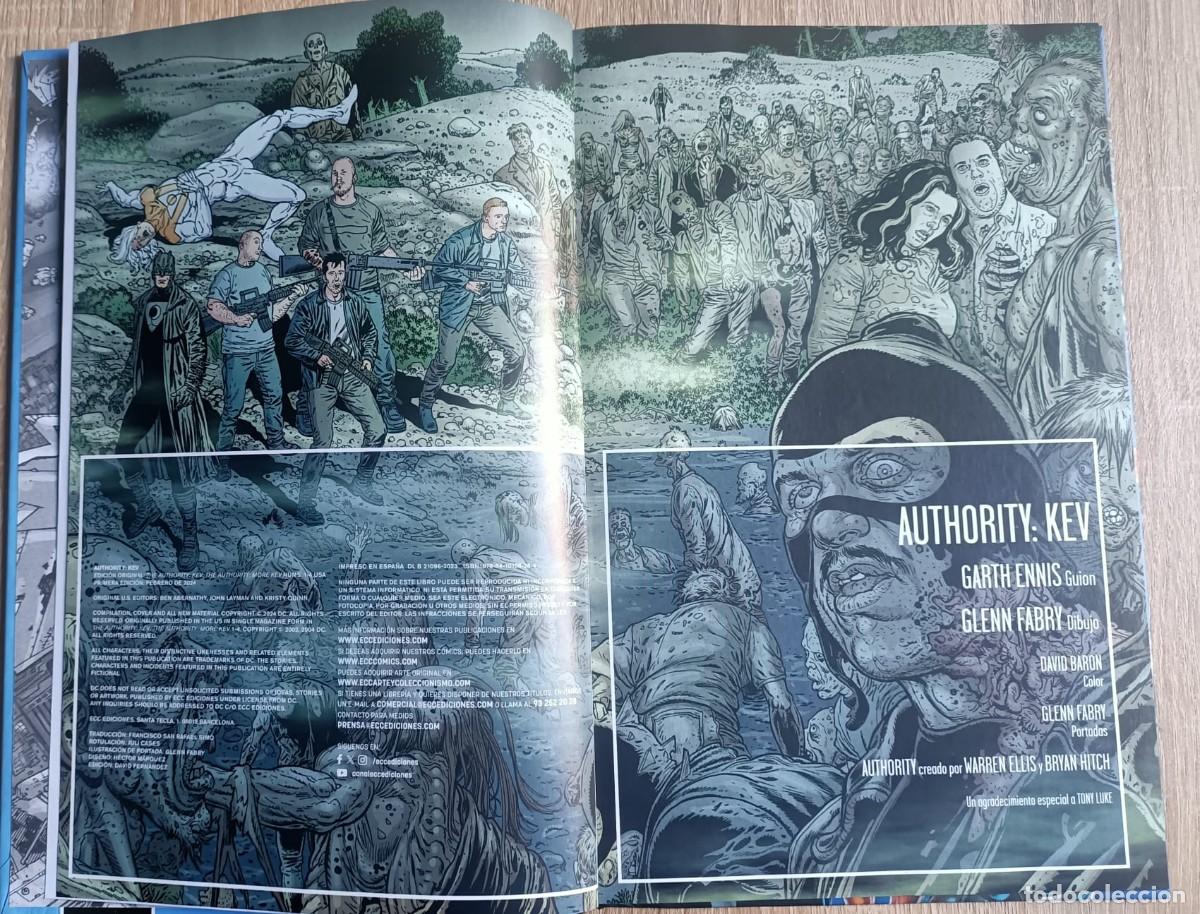 C&oacute;mics: AUTHORITY, KEV. Garth Ennis y Glenn Fabry. ECC - Foto 4