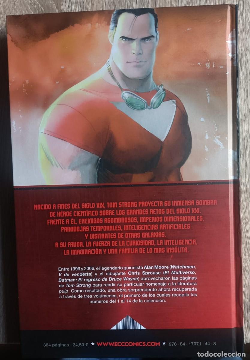 C&oacute;mics: TOM STRONG, libro uno. De Alan Moore y Chris Sprouse. ECC - Foto 2