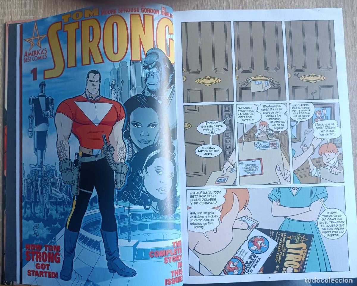 C&oacute;mics: TOM STRONG, libro uno. De Alan Moore y Chris Sprouse. ECC - Foto 5