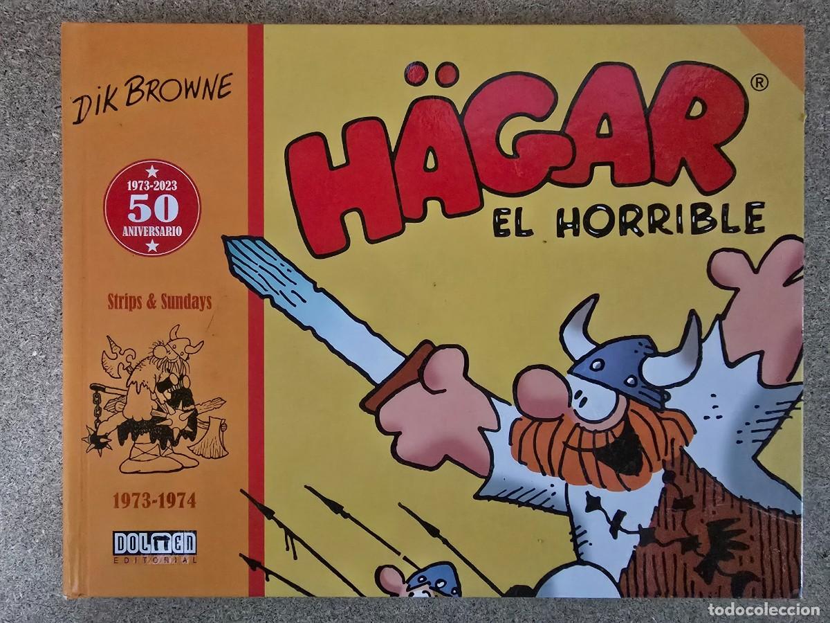 C&oacute;mics: Hagar el Horrible 1973-1974.Dik Browne.Dolmen Editorial - Foto 1