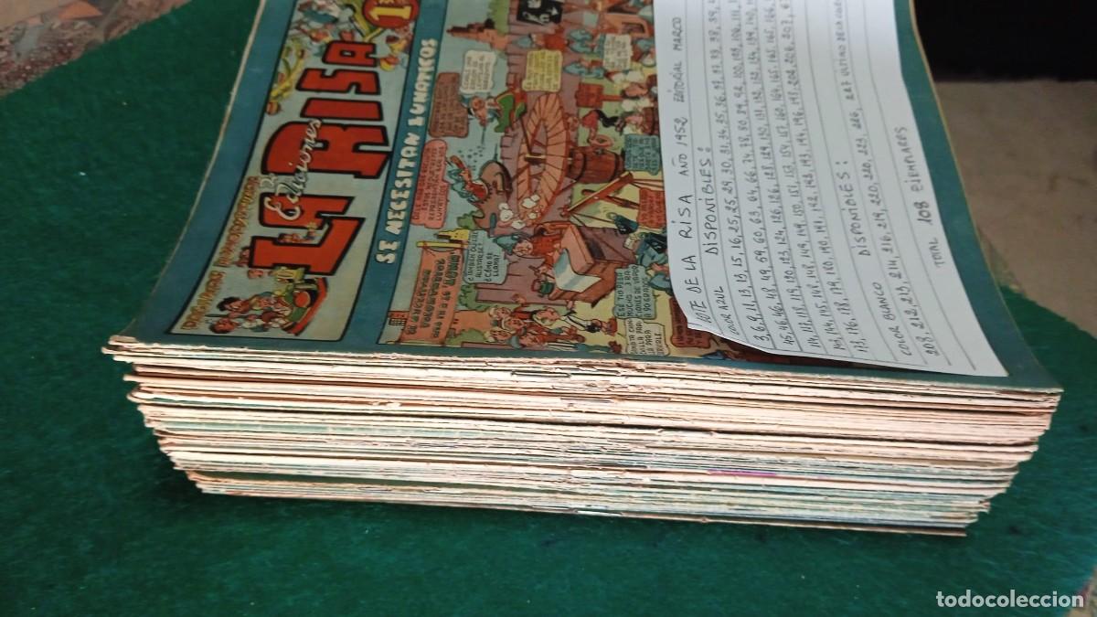 C&oacute;mics: Lote de 108 numeros de La Risa, en muy buen estado - Foto 2
