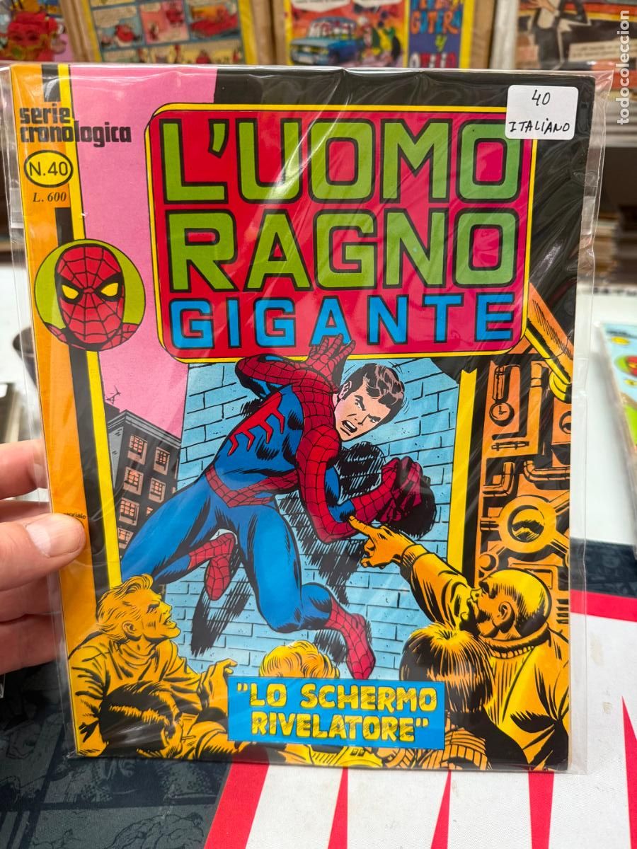 C&oacute;mics: SPIDERMAN EDICION ITALIANA NUMERO 40 BUEN ESTADO
