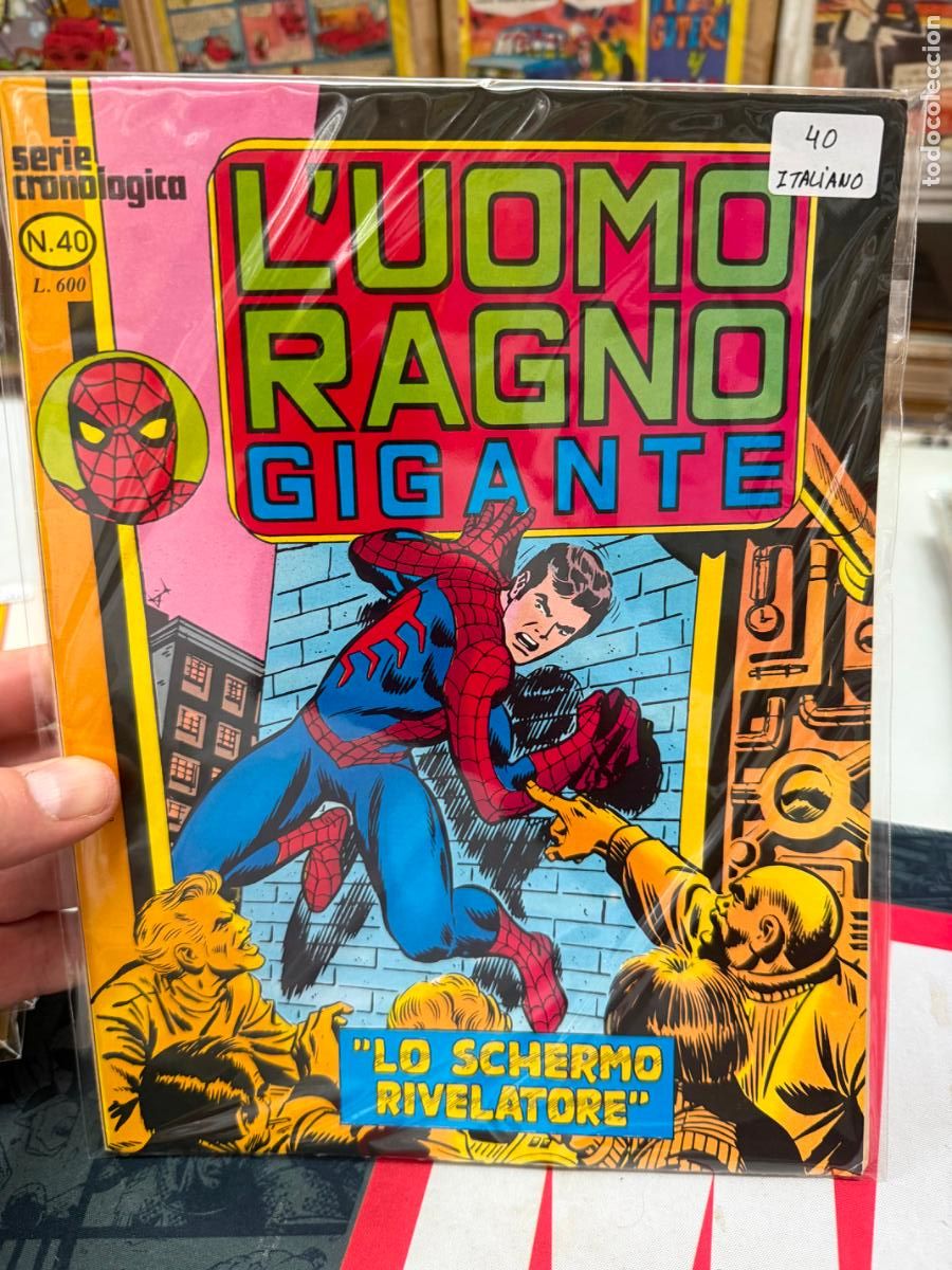 C&oacute;mics: SPIDERMAN EDICION ITALIANA NUMERO 40 BUEN ESTADO