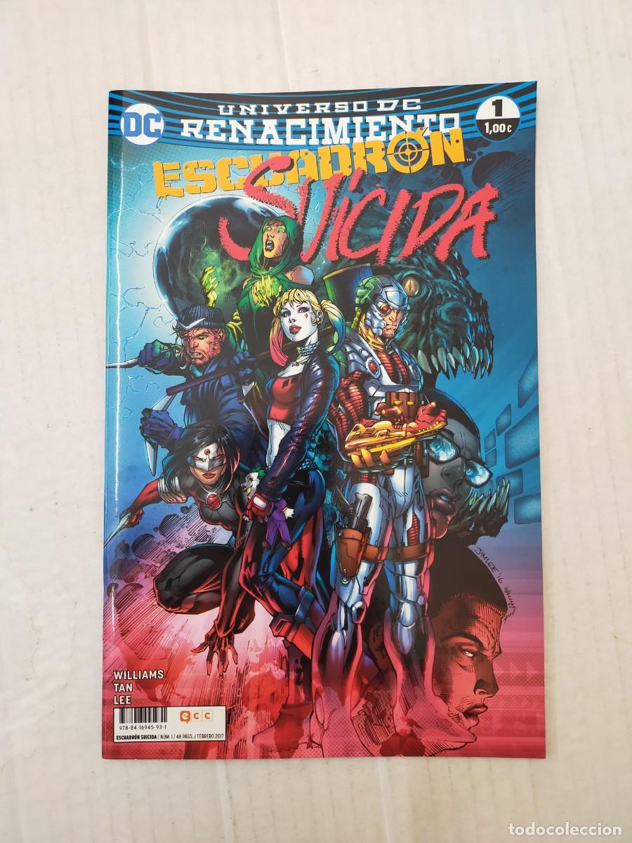 C&oacute;mics: ESCUADR&Oacute;N SUICIDA n&ordm; 1. RENACIMIENTO. Williams, Tan, Lee. ECC - Foto 1