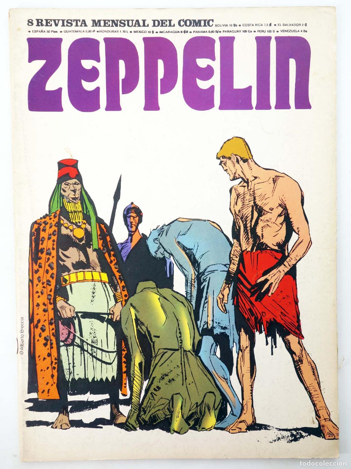 C&oacute;mics: ZEPPELIN. REVISTA MENSUAL DEL COMIC 8 (Vvaa) Buru Lan, 1974 - Foto 1