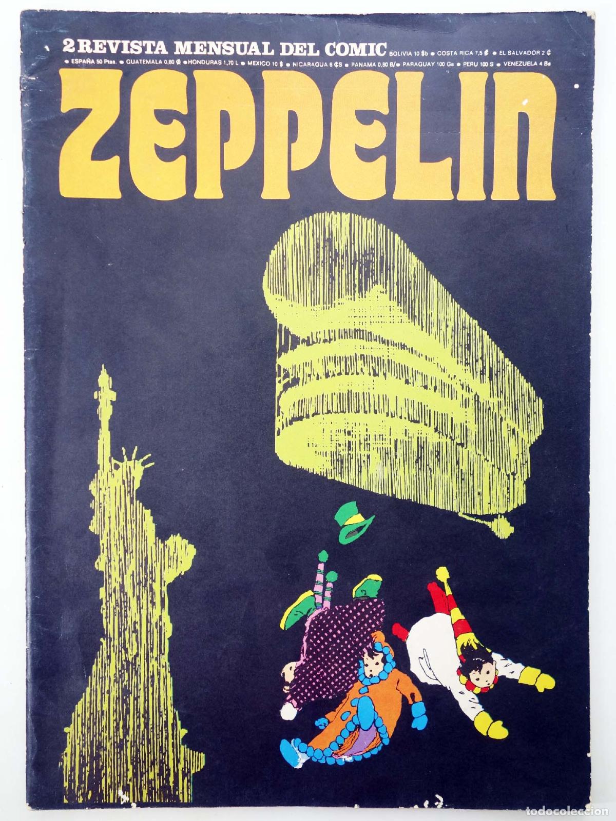 C&oacute;mics: ZEPPELIN. REVISTA MENSUAL DEL COMIC 2 (Vvaa) Buru Lan, 1973 - Foto 1