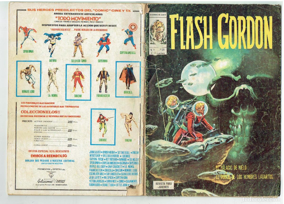 C&oacute;mics: FLASH GORDON. VERTICE. VOL. 1 - N&ordm; 25. (B/24BIS3) - Foto 2