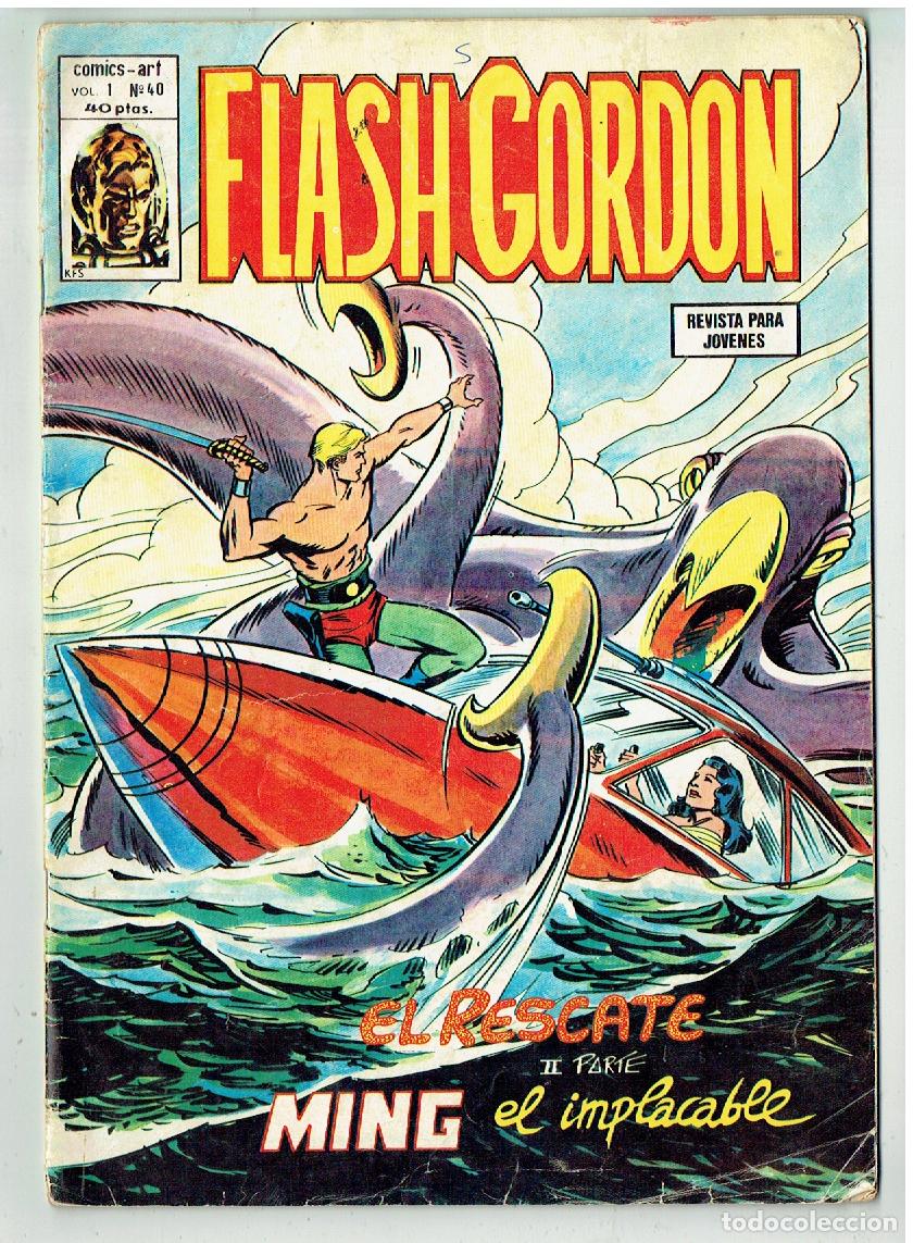 C&oacute;mics: FLASH GORDON. VERTICE. VOL. 1 - N&ordm; 40. (B/24BIS3) - Foto 1