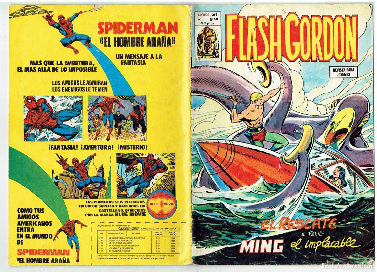 C&oacute;mics: FLASH GORDON. VERTICE. VOL. 1 - N&ordm; 40. (B/24BIS3) - Foto 2