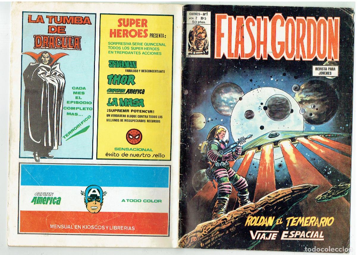 C&oacute;mics: FLASH GORDON. VERTICE. VOL. 2 - N&ordm; 5. (B/24BIS3) - Foto 2