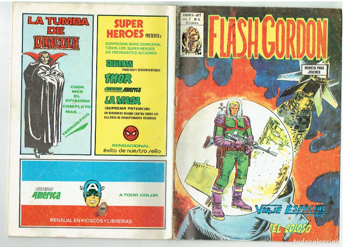 C&oacute;mics: FLASH GORDON. VERTICE. VOL. 2 - N&ordm; 6. (B/24BIS3) - Foto 2